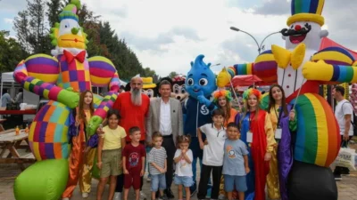 Osmangazi Belediyesi tarafından aileler ve çocuklar için düzenlenen SUKİ Sukaypark