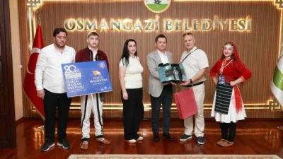 Osmangazi Belediyesi’nin ev sahipliğinde gerçekleştirilen Uluslararası NAKEM Balkan Festivali için