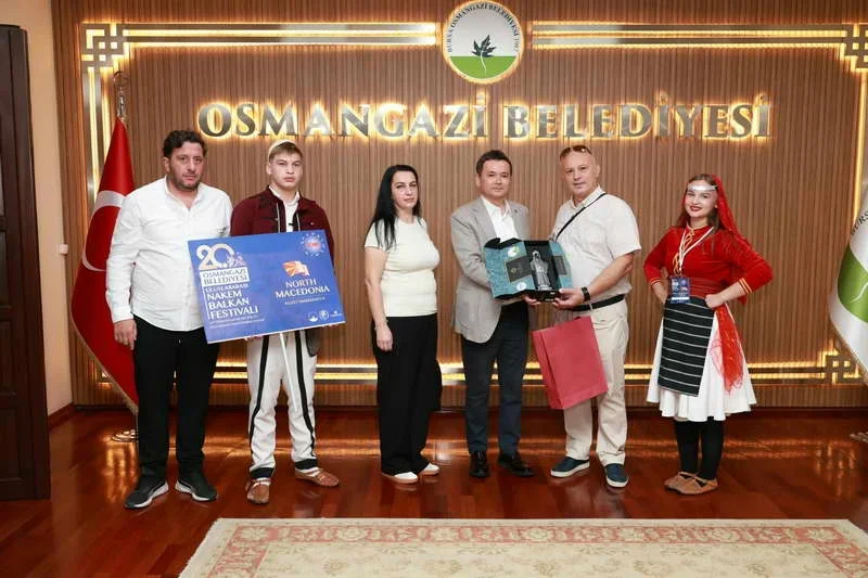 Osmangazi Belediyesi’nin ev sahipliğinde gerçekleştirilen Uluslararası NAKEM Balkan Festivali için