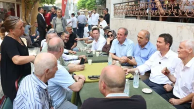 Osmangazi Belediye Başkanı Erkan Aydın, mahalle ziyaretleri kapsamında Küplüpınar Mahallesi’nde