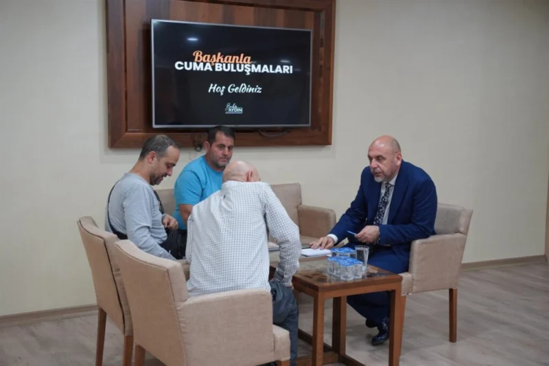 Orhangazi Belediye Başkanı Bekir Aydın’ın her cuma günü gerçekleştirdiği randevusuz