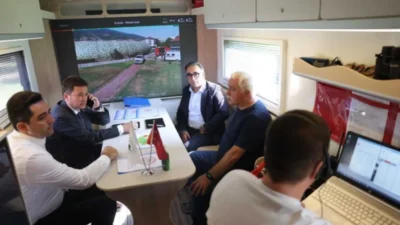 Osmangazi Belediye Başkanı Erkan Aydın, olası afetlere karşı ilçenin hazırlık