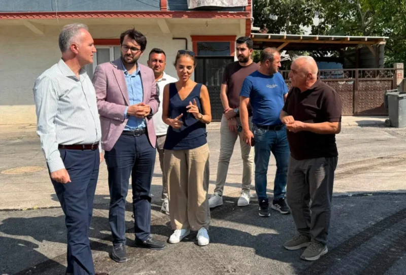 İnegöl Belediye Başkanı Alper Taban, Huzur ve Cerrah Mahallelerinde Bursa