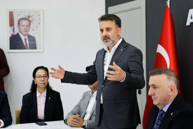Bursa Büyükşehir Belediyesi Başkan Vekili Şahin Biba, ilçe ziyaretleri kapsamında
