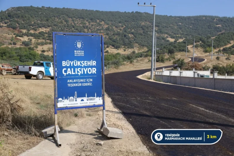 Bursa Büyükşehir Belediyesi, il genelinde sürdürdüğü ulaşım ağını güçlendirme yatırımları