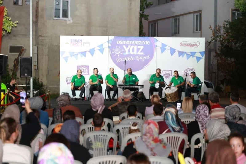 Osmangazi Belediyesi’nin ilçedeki tüm mahallelerde tek tek düzenlediği mahalle şenlikleri,