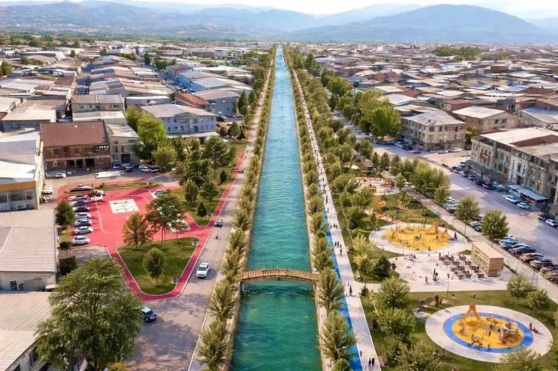 İnegöl Belediyesi’nin talebi üzerine DSİ Bursa Bölge Müdürlüğü tarafından İnegöl’de