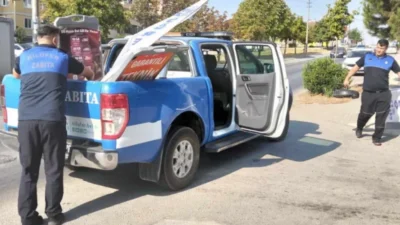 Nilüfer Belediyesi ekipleri, 11 mahallede yaptığı denetimlerde kaldırımları ve yaya