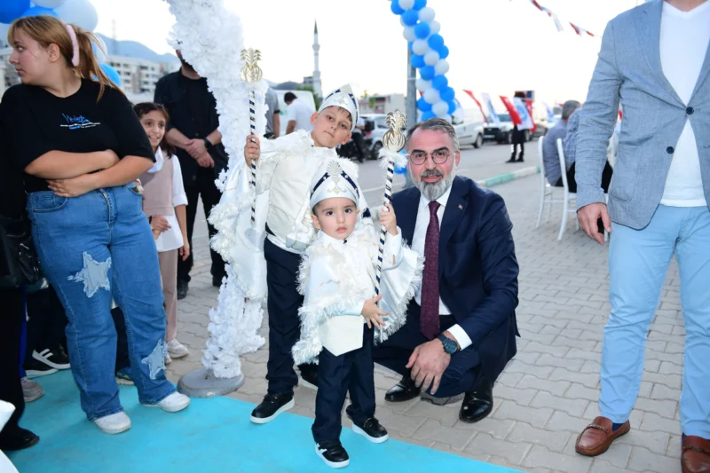 Kestel Belediyesi, çocukların hayatlarındaki en anlamlı günlerden birini unutulmaz anılara