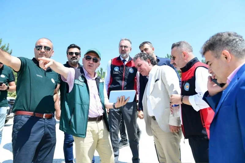 Kestel Belediye Başkanı Ferhat Erol, 4 bin 200 dekar tarım