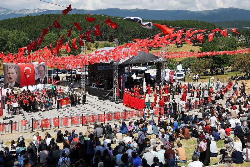 Keles Belediyesi tarafından düzenlenen 58. Keles Kocayayla Kültür Şöleni, Bursa'nın