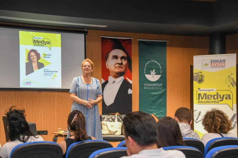 Osmangazi Belediyesi’nin medya sektörüne ilgi duyan gençlere yönelik hayata geçirdiği