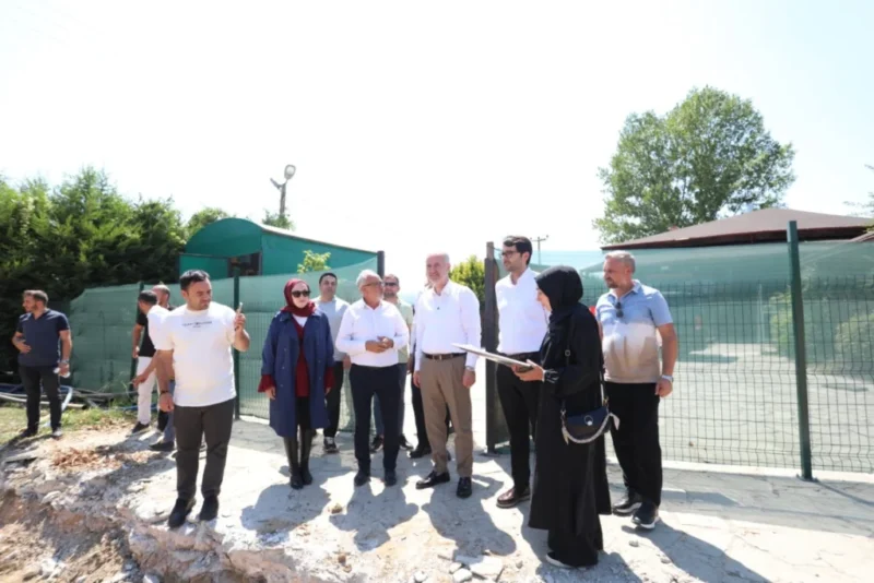 İnegöl Belediyesi, Alibeyköy’de bulunan Şekibe İnsel Doğal Yaşam Çiftliğinde Türkiye