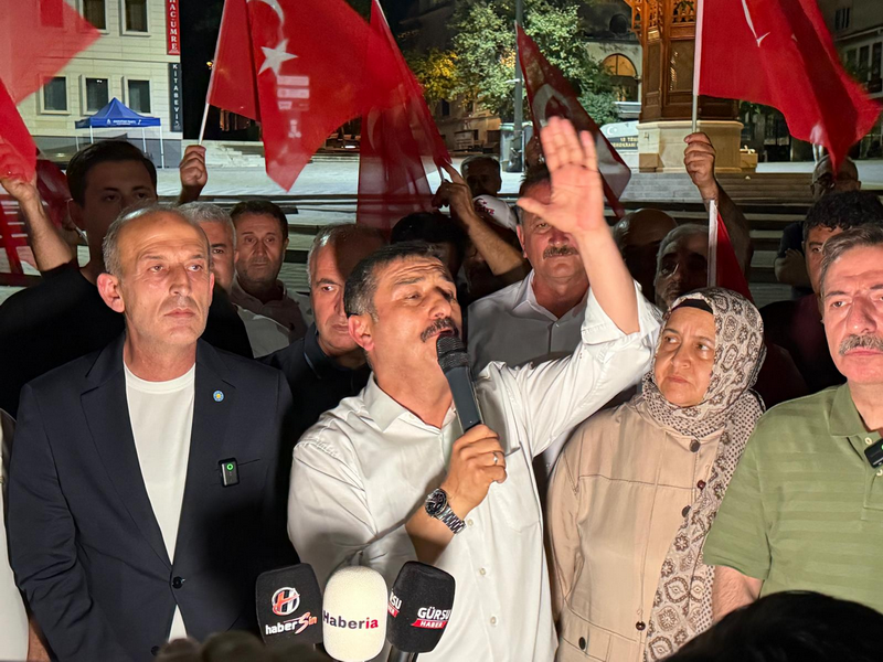 Gazilerin Ankara’daki eyleminde darp edilen İYİ Parti Genel Başkan Yardımcısı