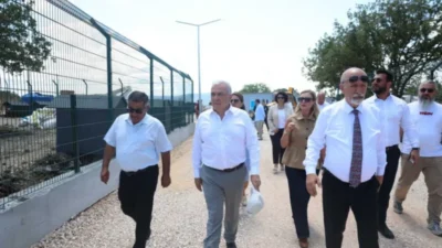Nilüfer Belediyesi, Karacaoba Mahallesi’nde 49 bin 500 metrekarelik alanda hizmet