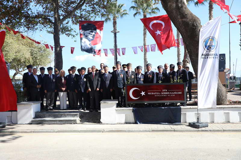Mudanya Belediyesi, Kıbrıs gazilerinin hatırasını yaşatmak ve gelecek kuşaklara aktarmak