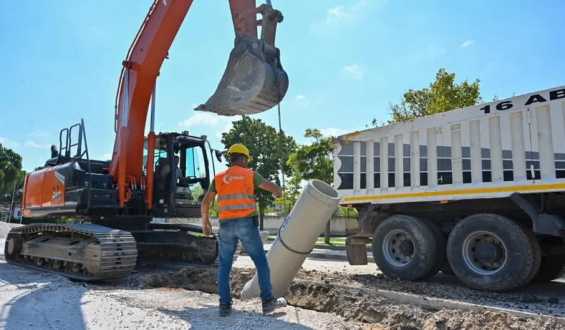 Bursa Büyükşehir Belediyesi, il genelinde sürdürdüğü altyapı ağını genişletme ve