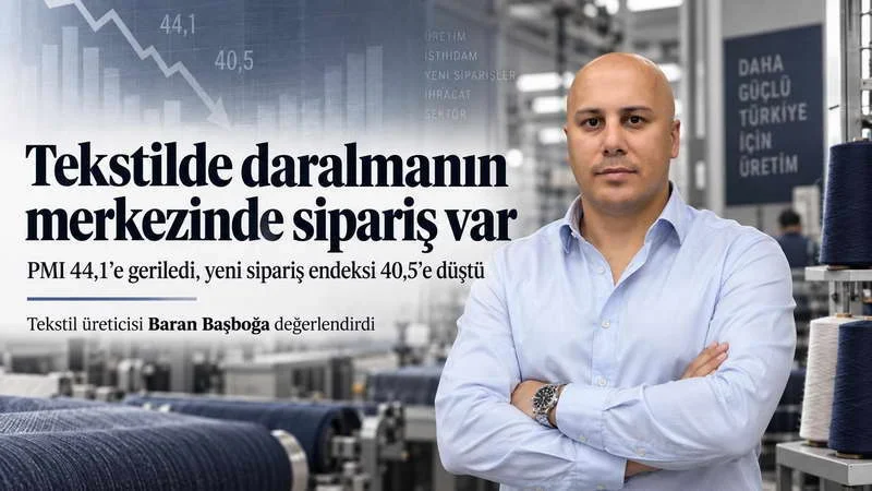 İstanbul Sanayi Odası’nın Ağustos 2026 Sektörel PMI verileri tekstil sektöründe
