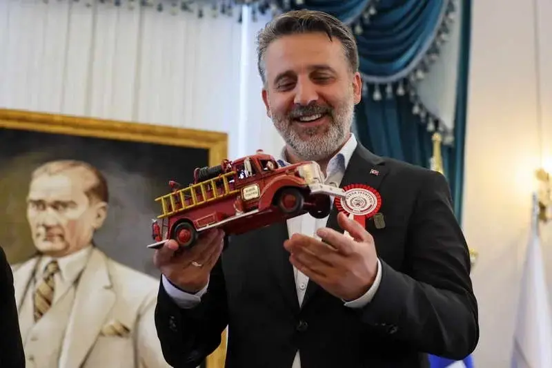 Büyükşehir Belediye Başkan Vekili Şahin Biba, İtfaiye Teşkilatı’nın 312’nci kuruluş