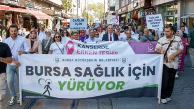 Bursa Büyükşehir Belediyesi tarafından 3-9 Eylül Halk Sağlığı Haftası kapsamında