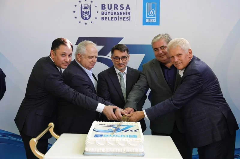 Bursa Büyükşehir Belediyesi’ne bağlı BUSKİ Genel Müdürlüğü, kuruluşunun 37’nci yılını
