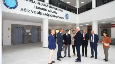 Bursa Uludağ Üniversitesi (BUÜ) kampüsünde yapımı hızla devam eden ve