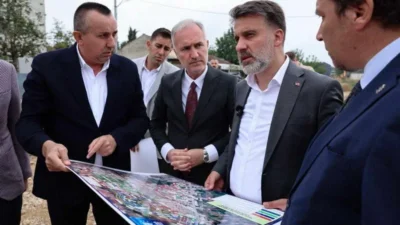 Bursa Büyükşehir Belediye Başkan Vekili Şahin Biba ile İnegöl Belediye