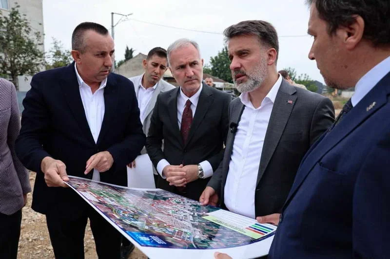 Bursa Büyükşehir Belediye Başkan Vekili Şahin Biba ile İnegöl Belediye