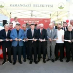 Osmangazi’de Modern Bir Pazar Alanı Daha Hizmete Girdi