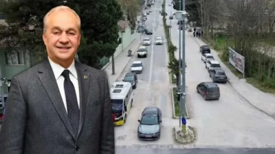 14 Eylül Bulvarının asfalt imalatının başladığını müjdeleyen Belediye Başkanı Şükrü