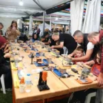 Festivalde çocuklar hem eğlendi hem spor yaptı