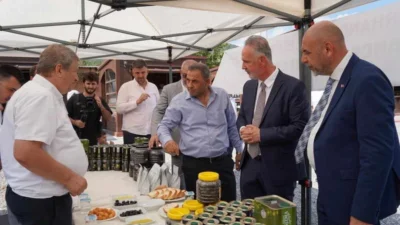 Orhangazi’nin coğrafi işaretli ve dünyaca ünlü lezzeti Gedelek turşusunu geleneksel