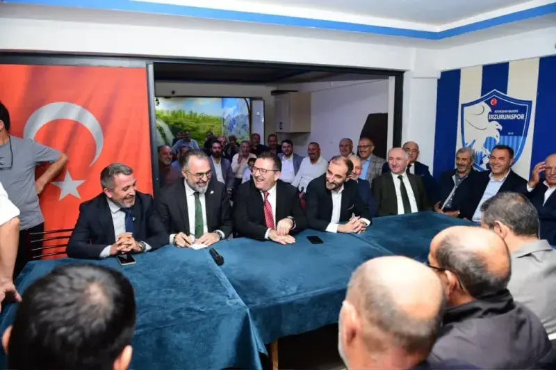 Türkiye Yüzyılı Buluşmaları kapsamında Kestel’e gelen Önceki Dönem İçişleri Bakanı