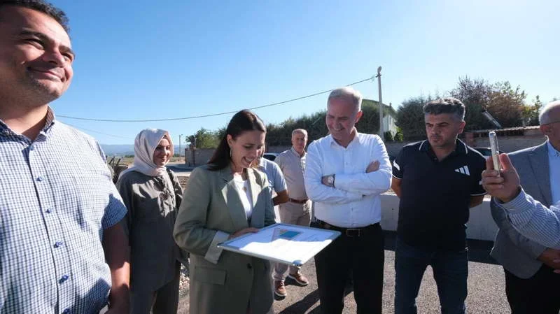 İnegöl Belediyesi, Alanyurt Yeni Mahallede 2100 m2 alan üzerinde semt