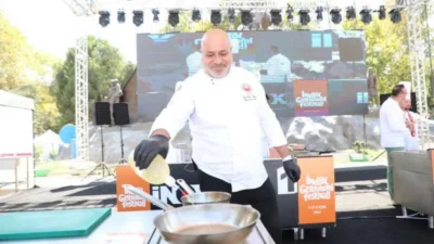 İnegöl Gastronomi Festivali, ikinci gününde de 100 stant ve Gastro