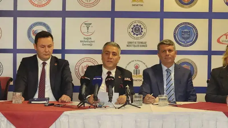 18 kamu denetim derneği özlük hakları için ortak açıklama yaptı.