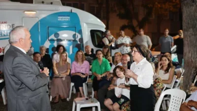 Nilüfer Belediyesi’nin mahallelerin ihtiyaçlarını yerinde tespit etmek ve mahalle sakinleriyle