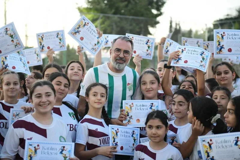 Kestel Belediyesi tarafından çocuk ve gençleri sporla buluşturmak amacıyla 12