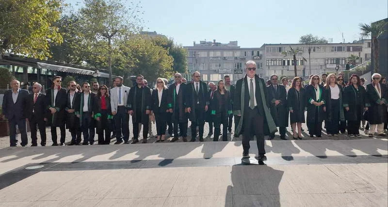 Bursa Barosu Başkanı Av. Metin Öztosun, adli yıl açılış töreninde