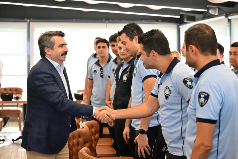 Yıldırım Belediye Başkanı Oktay Yılmaz, Zabıta Teşkilatı'nın 200. kuruluş yıl