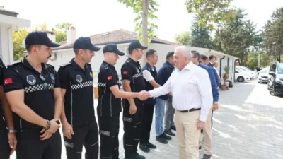 Nilüfer Belediye Başkanı Şadi Özdemir, Zabıta Teşkilatı’nın 200’üncü kuruluş yıl