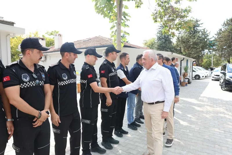 Nilüfer Belediye Başkanı Şadi Özdemir, Zabıta Teşkilatı’nın 200’üncü kuruluş yıl