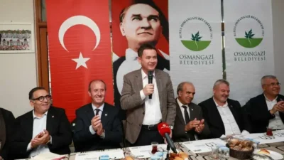 Osmangazi Belediye Başkanı Erkan Aydın, ilçeye daha iyi hizmet sunmak,