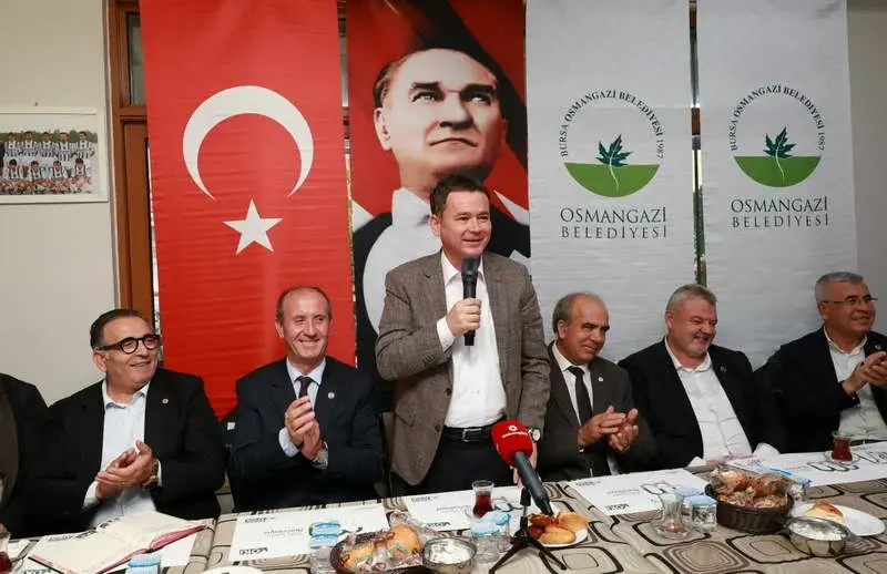Osmangazi Belediye Başkanı Erkan Aydın, ilçeye daha iyi hizmet sunmak,
