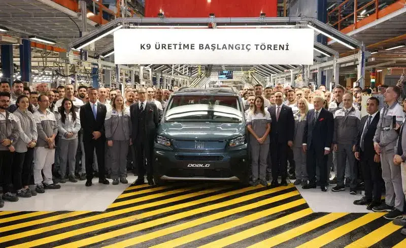 Yıllık 100 Bin Araç Kapasiteli K9 Projesinde İlk Banttan İnen