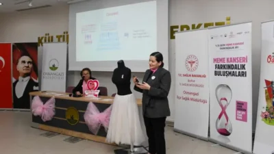 Osmangazi Belediyesi, Meme Kanseri Farkındalık Ayı kapsamında düzenlediği “Meme Kanseri