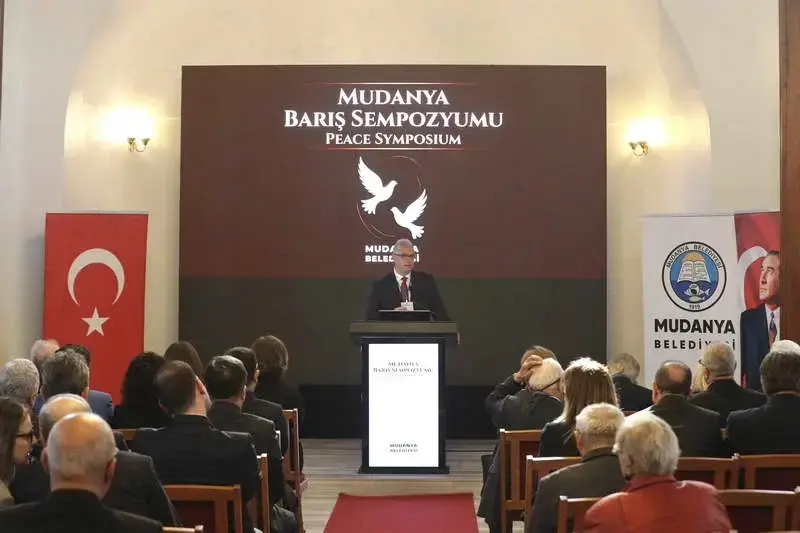 Mudanya Mütarekesi’nin 104. yıl dönümünde düzenlenen Uluslararası Mudanya Barış Sempozyumu