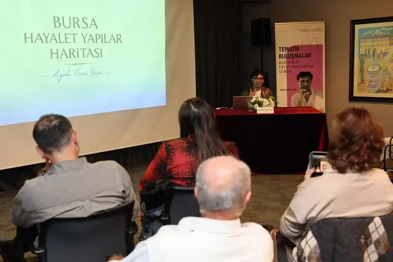 Nilüfer Belediyesi’nin düzenlediği “Tematik Buluşmalar” söyleşileri, tarihçi ve yazar Agah