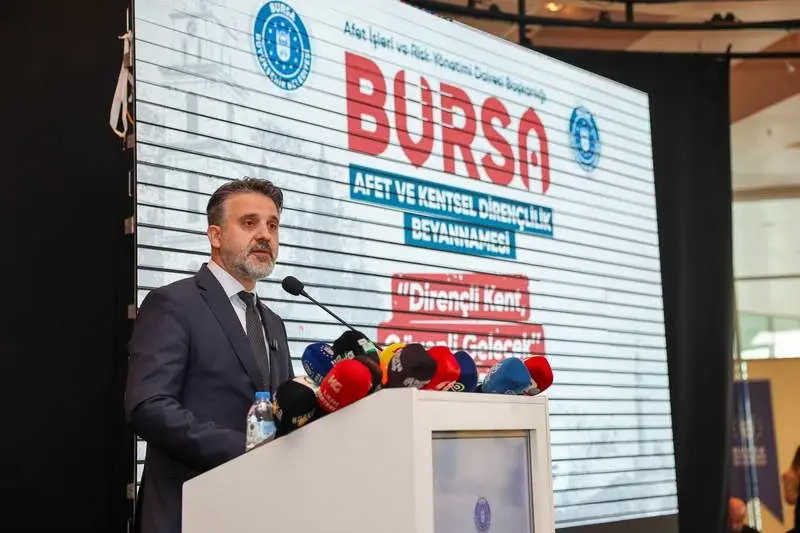 Bursa Büyükşehir Belediye Başkan Vekili Şahin Biba, 13 Ekim Dünya