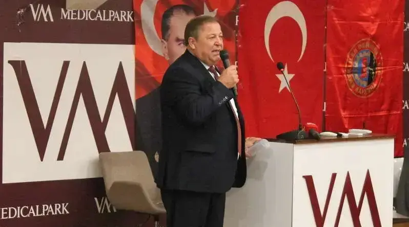 Genel Kurulda güven tazeleyen TÜED Uludağ Şubesi Başkanı Kenan Pars,
